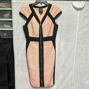 Zip front dress